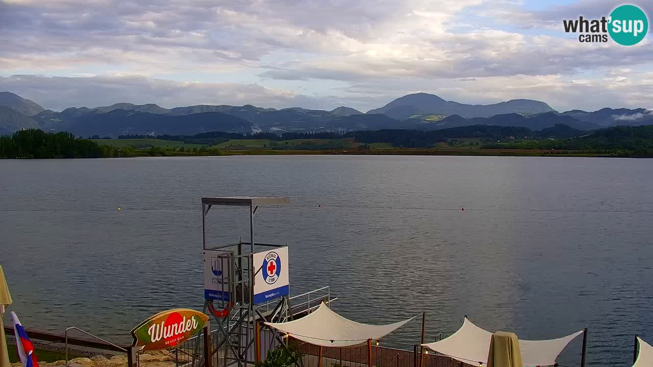 Webcam Lago di Velenje – Spiaggia di Velenje in diretta