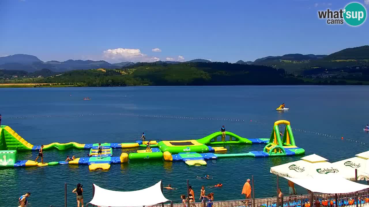 Webcam Lago di Velenje – Spiaggia di Velenje in diretta