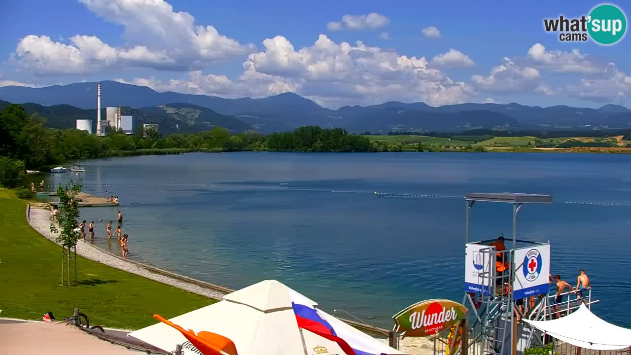 Velenje Lake Webcam – Live from Velenje Beach