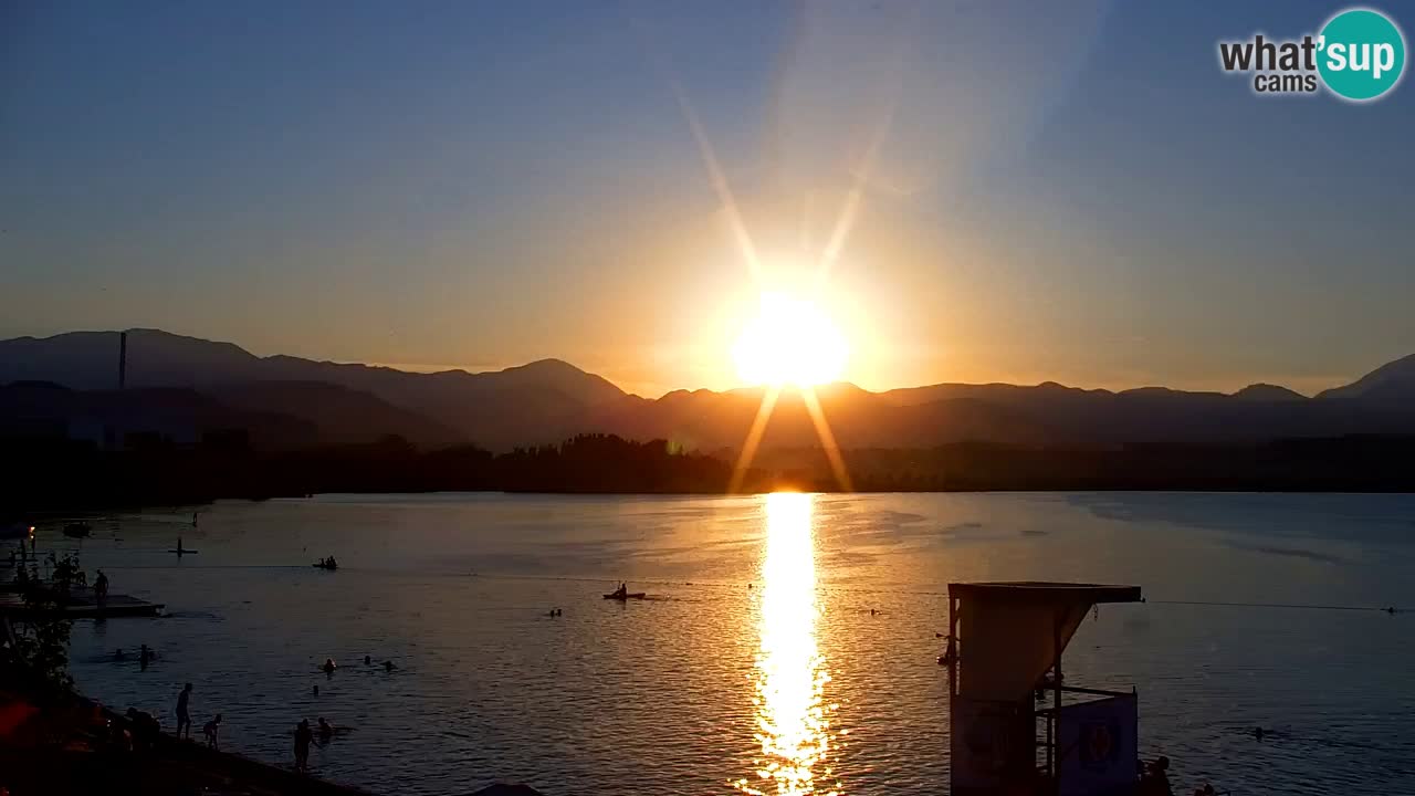 Webcam Lago di Velenje – Spiaggia di Velenje in diretta