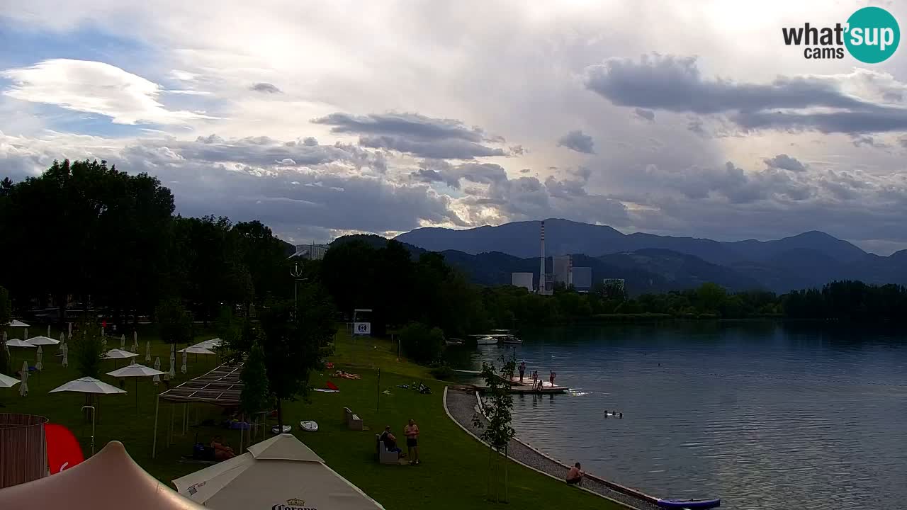 Webcam lac de Velenje – Vue en direct depuis Velenje Beach