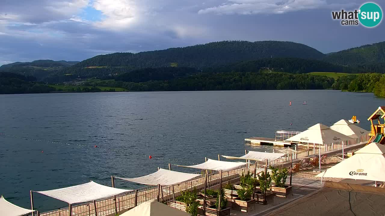 Webcam lac de Velenje – Vue en direct depuis Velenje Beach