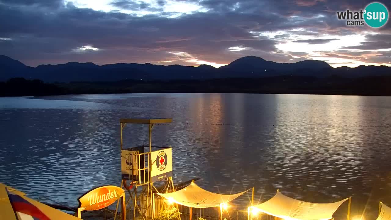 Web kamera Velenjsko jezero – Plaža Velenje uživo