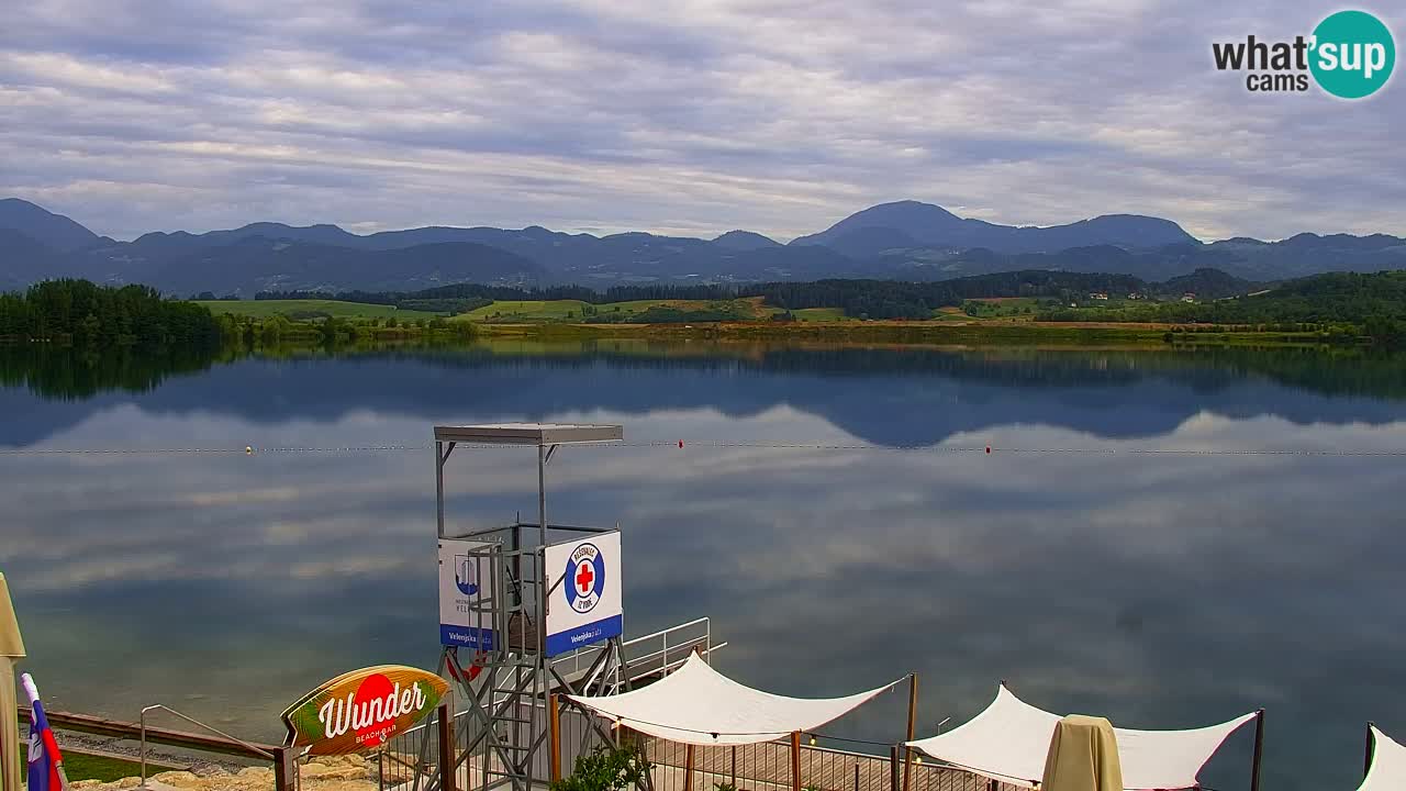 Webcam Lago di Velenje – Spiaggia di Velenje in diretta