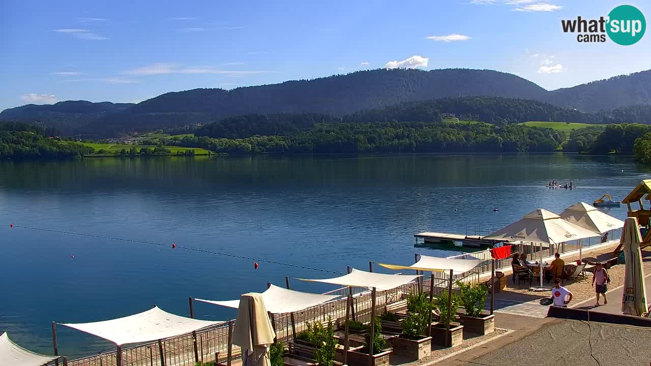 Web kamera Velenjsko jezero – Plaža Velenje uživo
