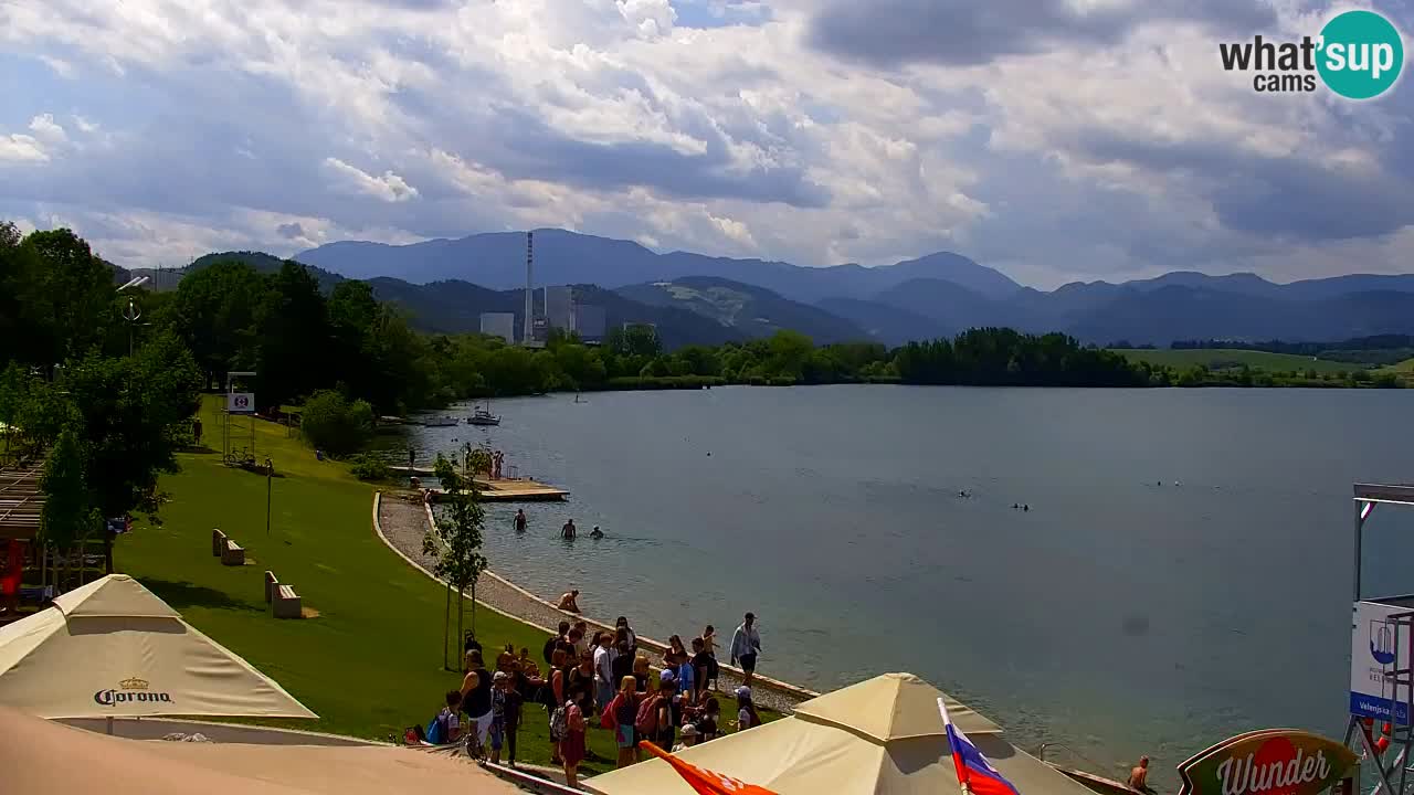 Velenje Lake Webcam – Live from Velenje Beach