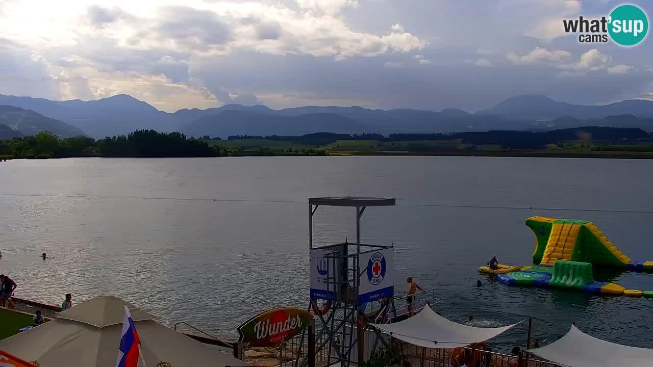 Webcam Lago di Velenje – Spiaggia di Velenje in diretta