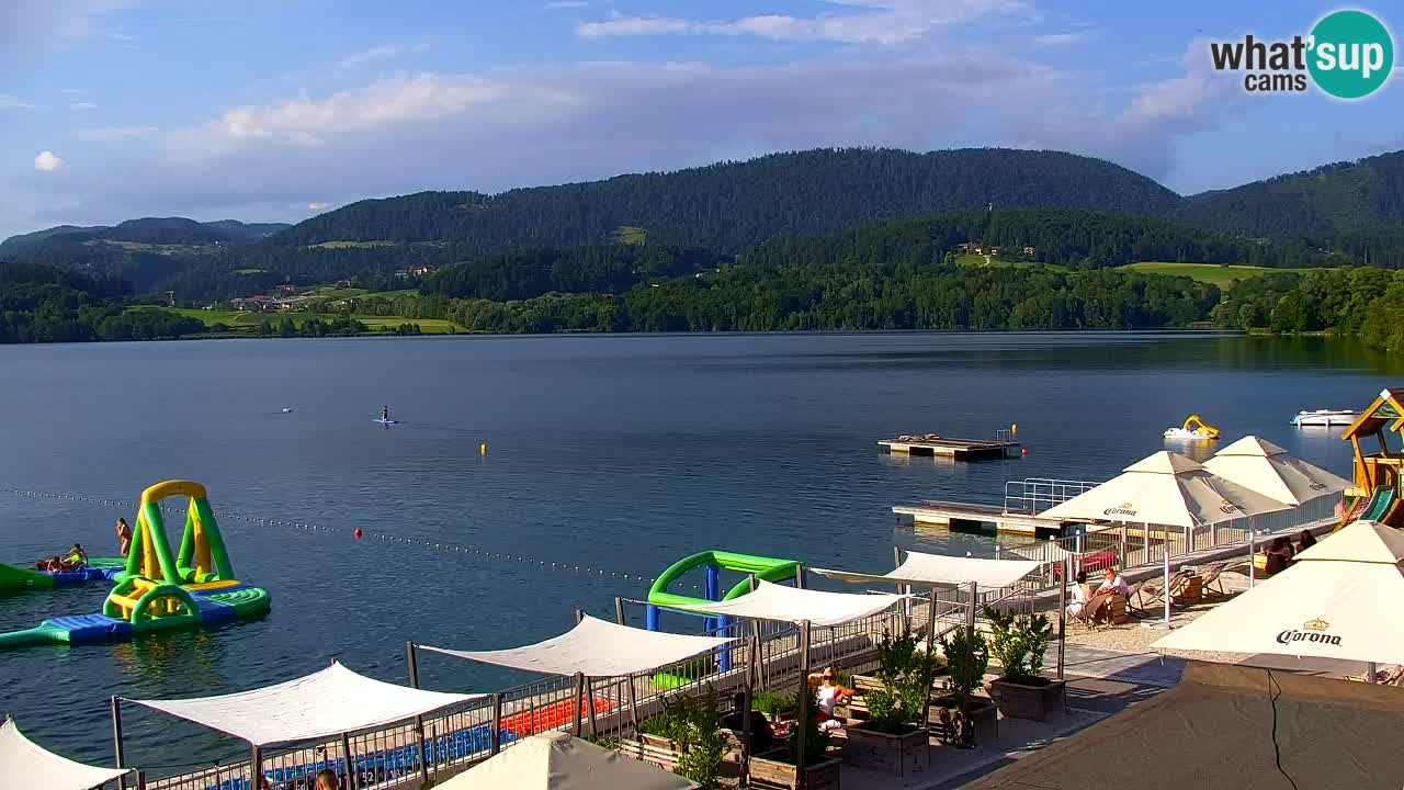 Webcam Lago di Velenje – Spiaggia di Velenje in diretta