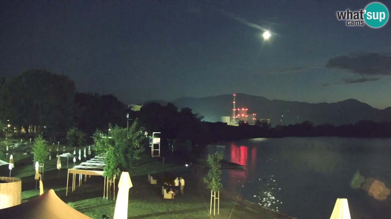 Webcam lac de Velenje – Vue en direct depuis Velenje Beach