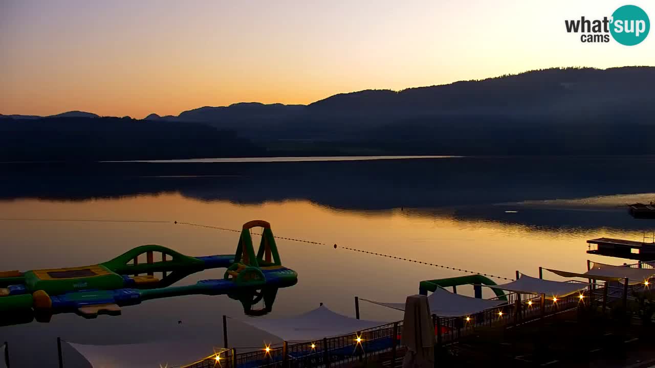 Web kamera Velenjsko jezero – Plaža Velenje uživo