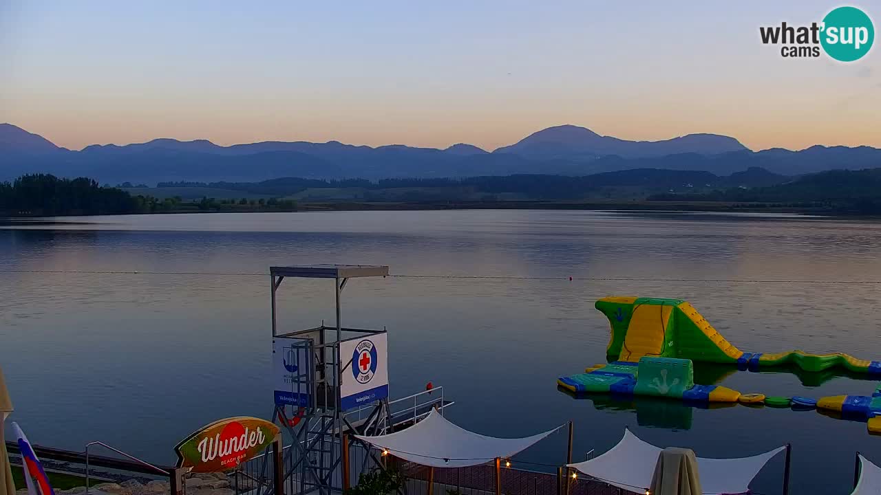 Webcam Lago di Velenje – Spiaggia di Velenje in diretta