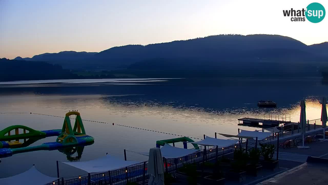 Web kamera Velenjsko jezero – Plaža Velenje uživo