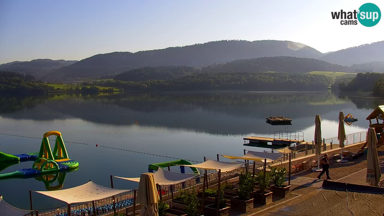 Webcam Lago di Velenje – Spiaggia di Velenje in diretta