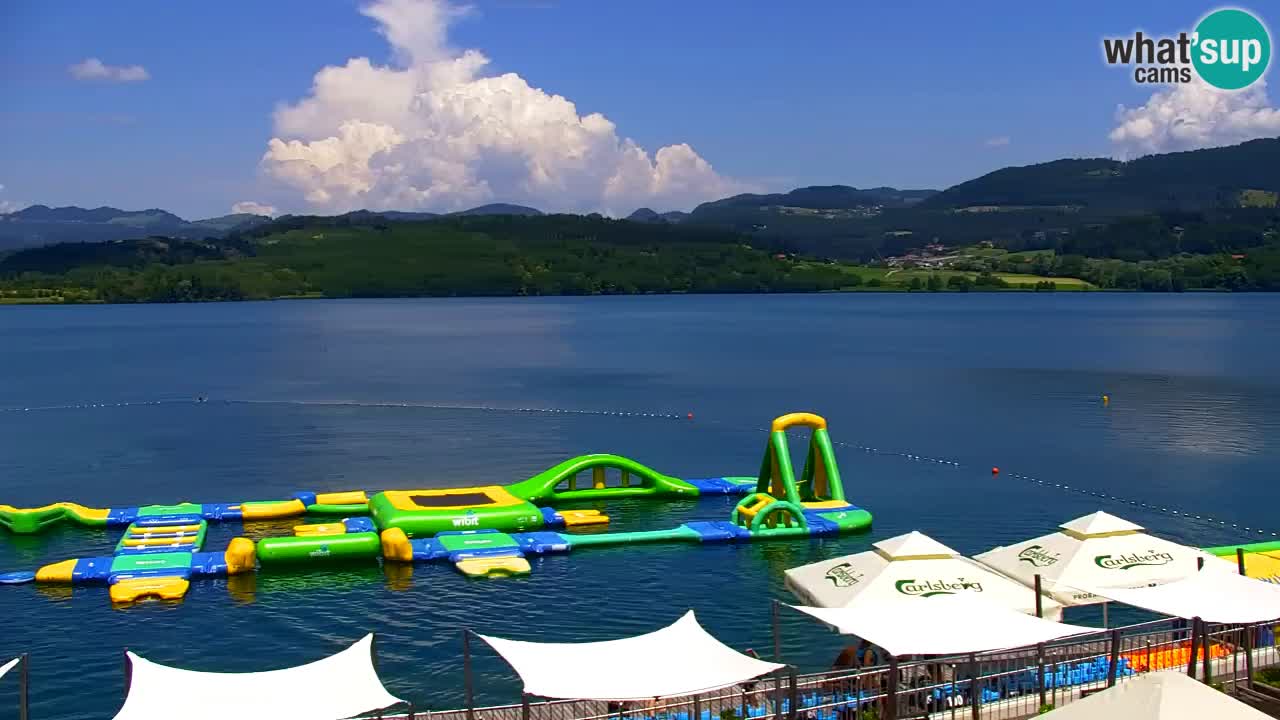 Webcam Lago di Velenje – Spiaggia di Velenje in diretta