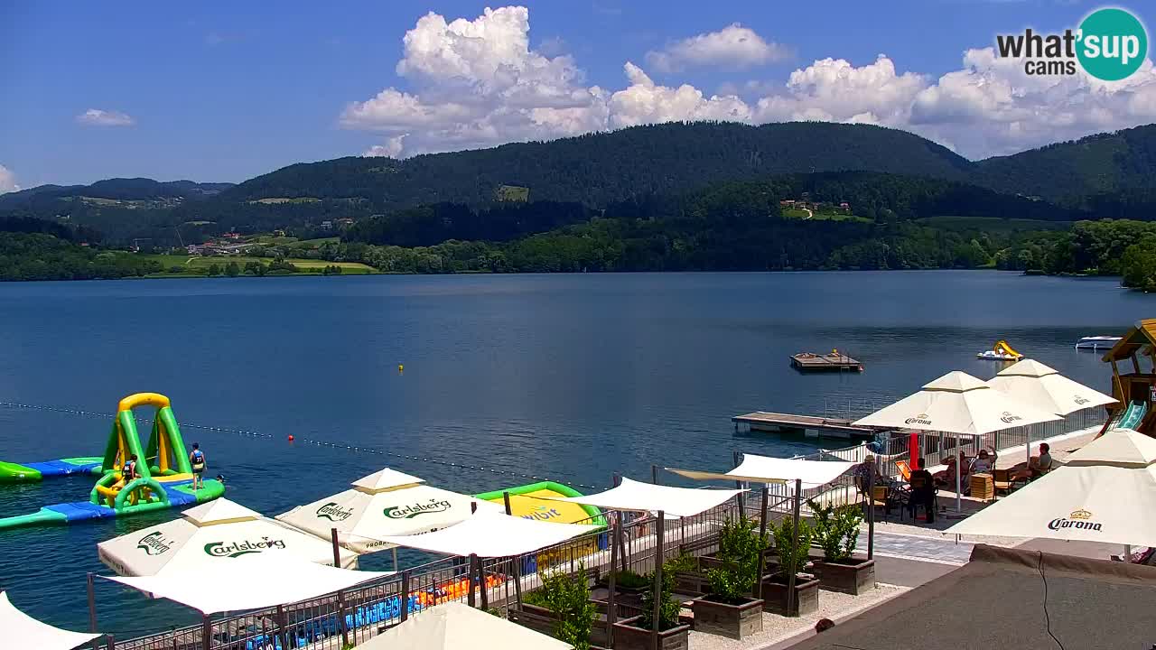 Web kamera Velenjsko jezero – Plaža Velenje uživo