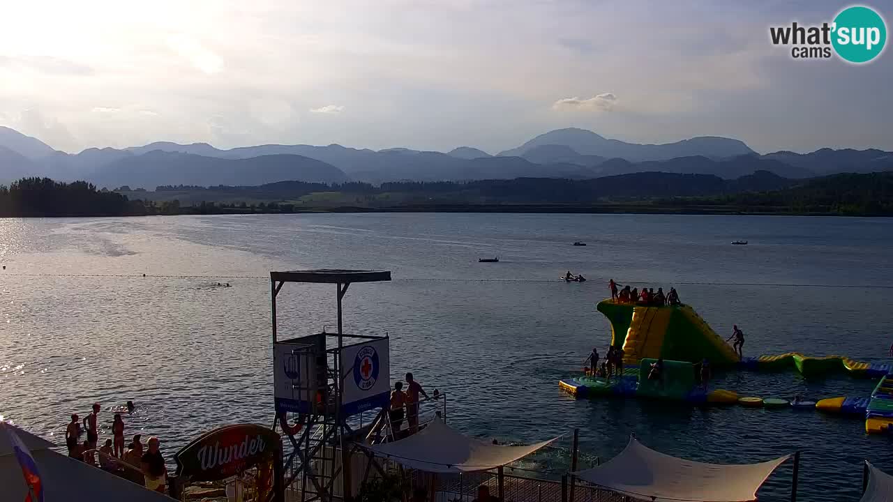 Webcam Lago di Velenje – Spiaggia di Velenje in diretta