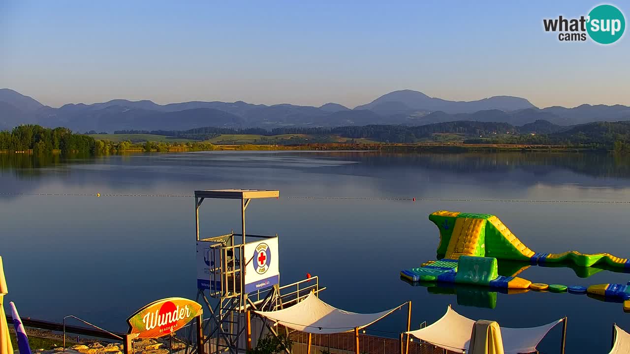 Webcam Lago di Velenje – Spiaggia di Velenje in diretta