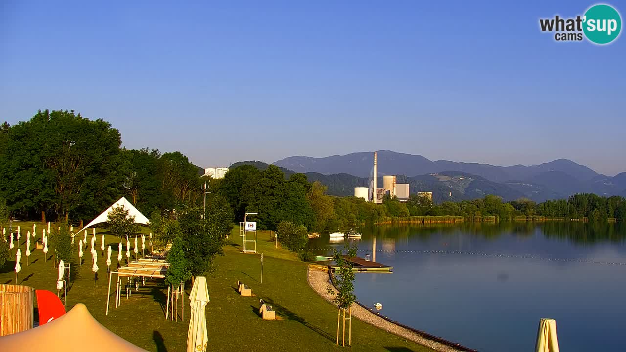 Velenje Lake Webcam – Live from Velenje Beach