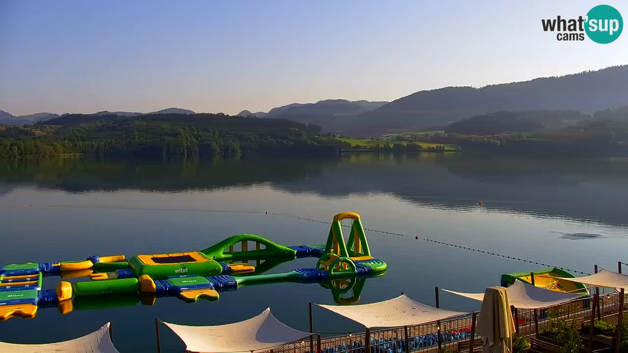Webcam lago Velenje – Vista en directo desde Velenje Beach