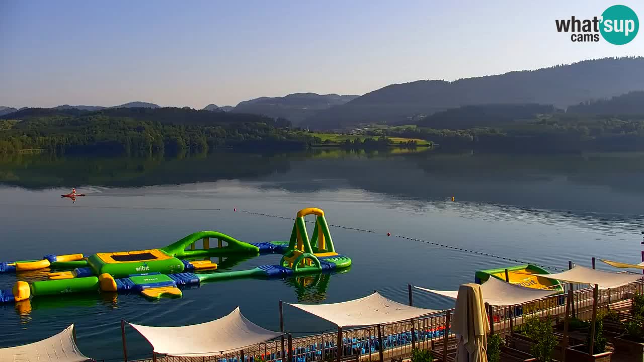 Web kamera Velenjsko jezero – Plaža Velenje uživo