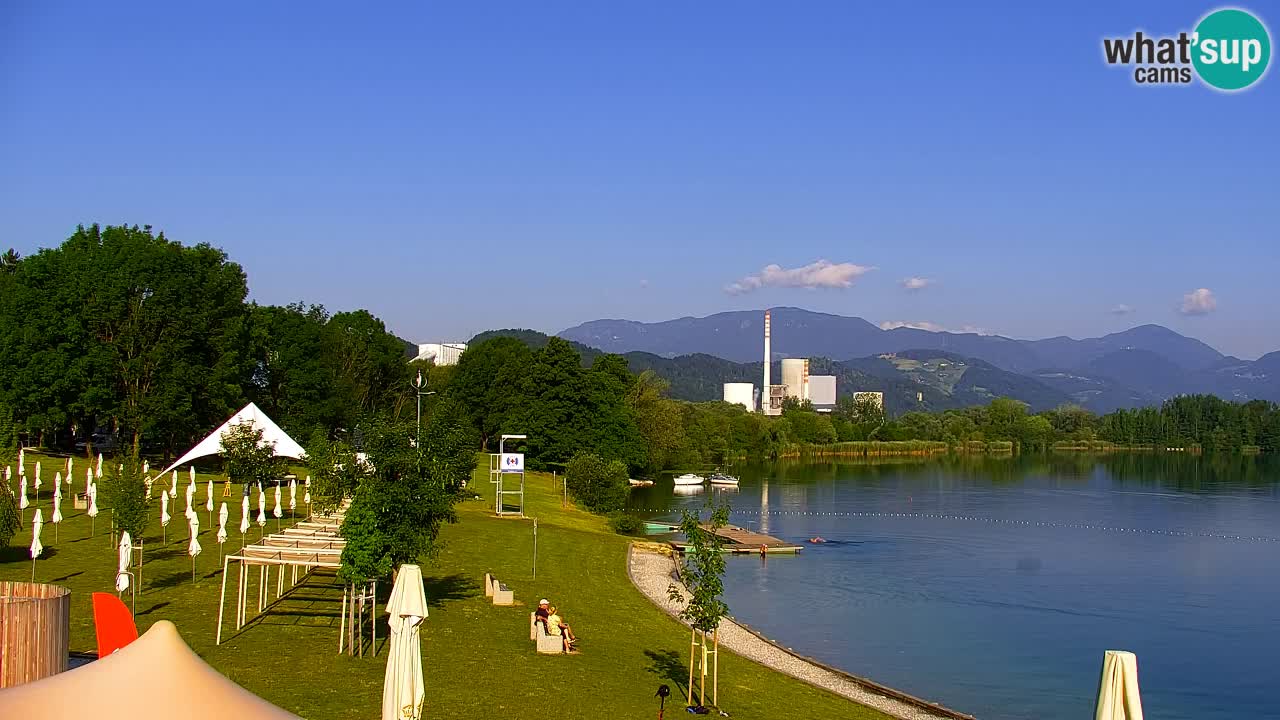 Webcam Lago di Velenje – Spiaggia di Velenje in diretta