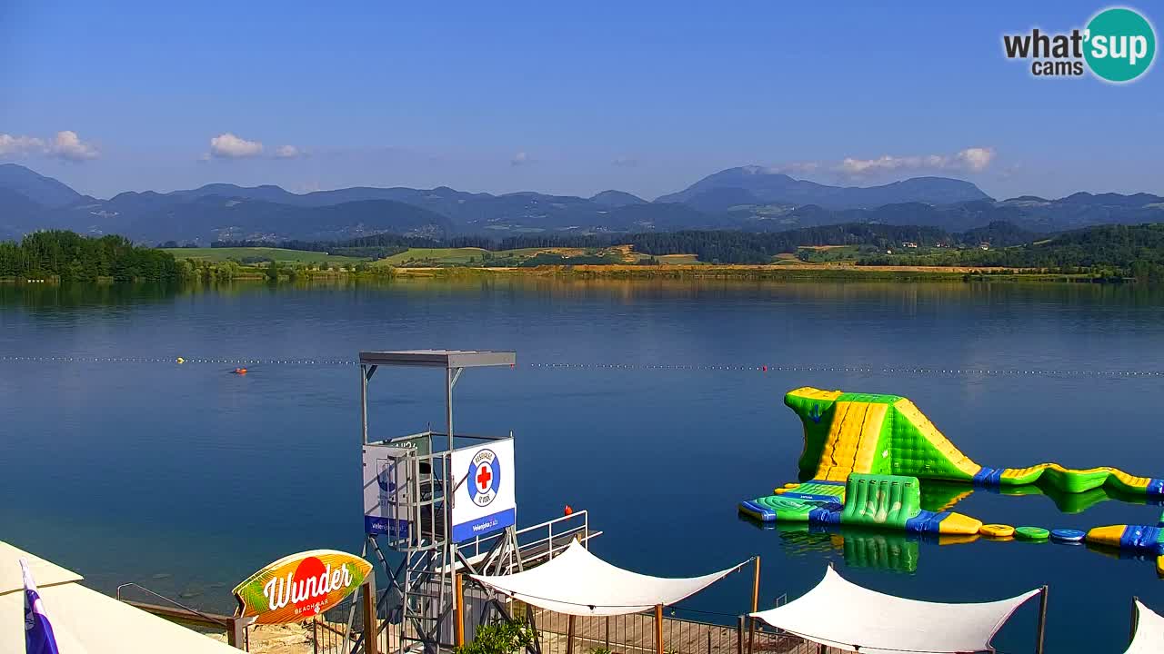 Webcam Lago di Velenje – Spiaggia di Velenje in diretta