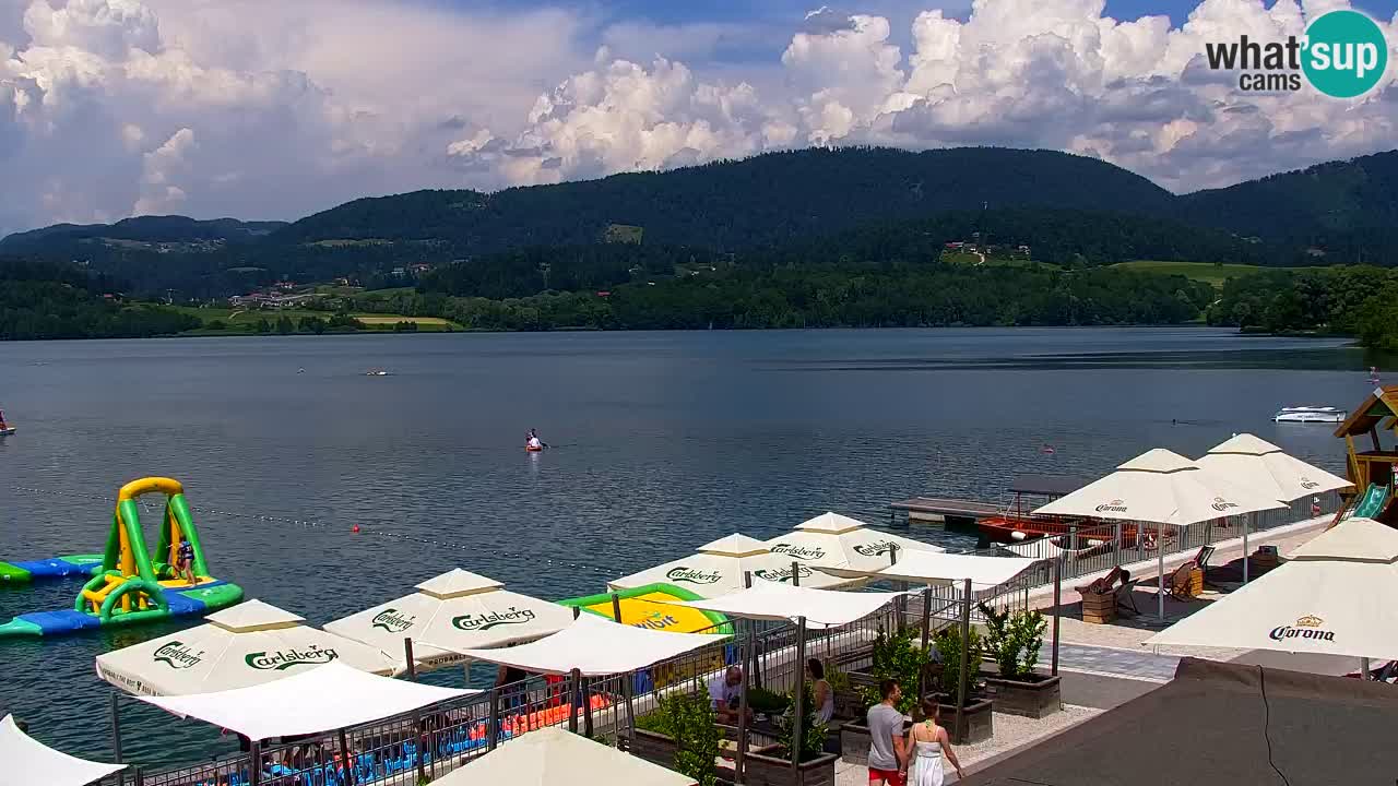 Webcam lac de Velenje – Vue en direct depuis Velenje Beach