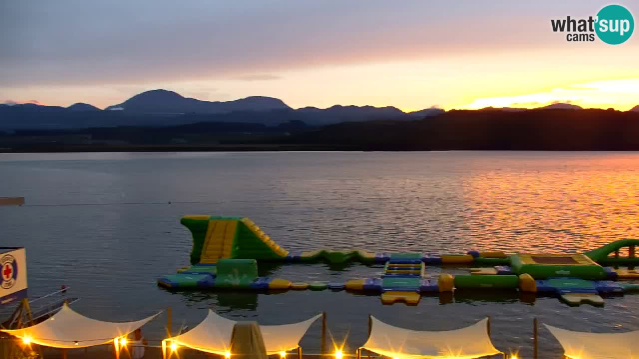 Web kamera Velenjsko jezero – Plaža Velenje uživo