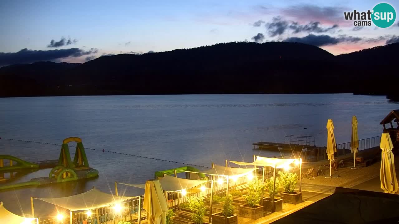 Webcam lago Velenje – Vista en directo desde Velenje Beach