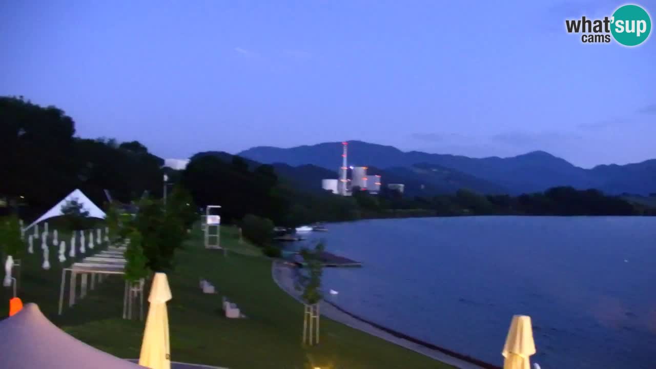 Webcam Lago di Velenje – Spiaggia di Velenje in diretta