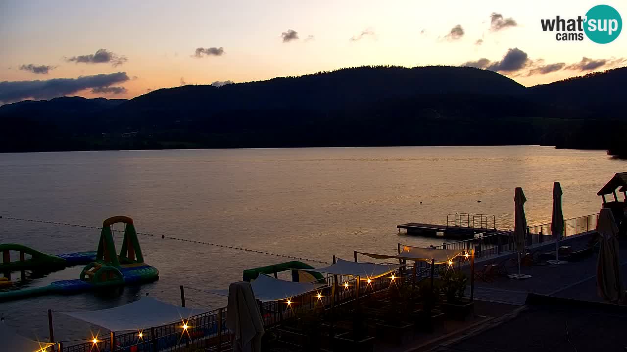Web kamera Velenjsko jezero – Plaža Velenje uživo
