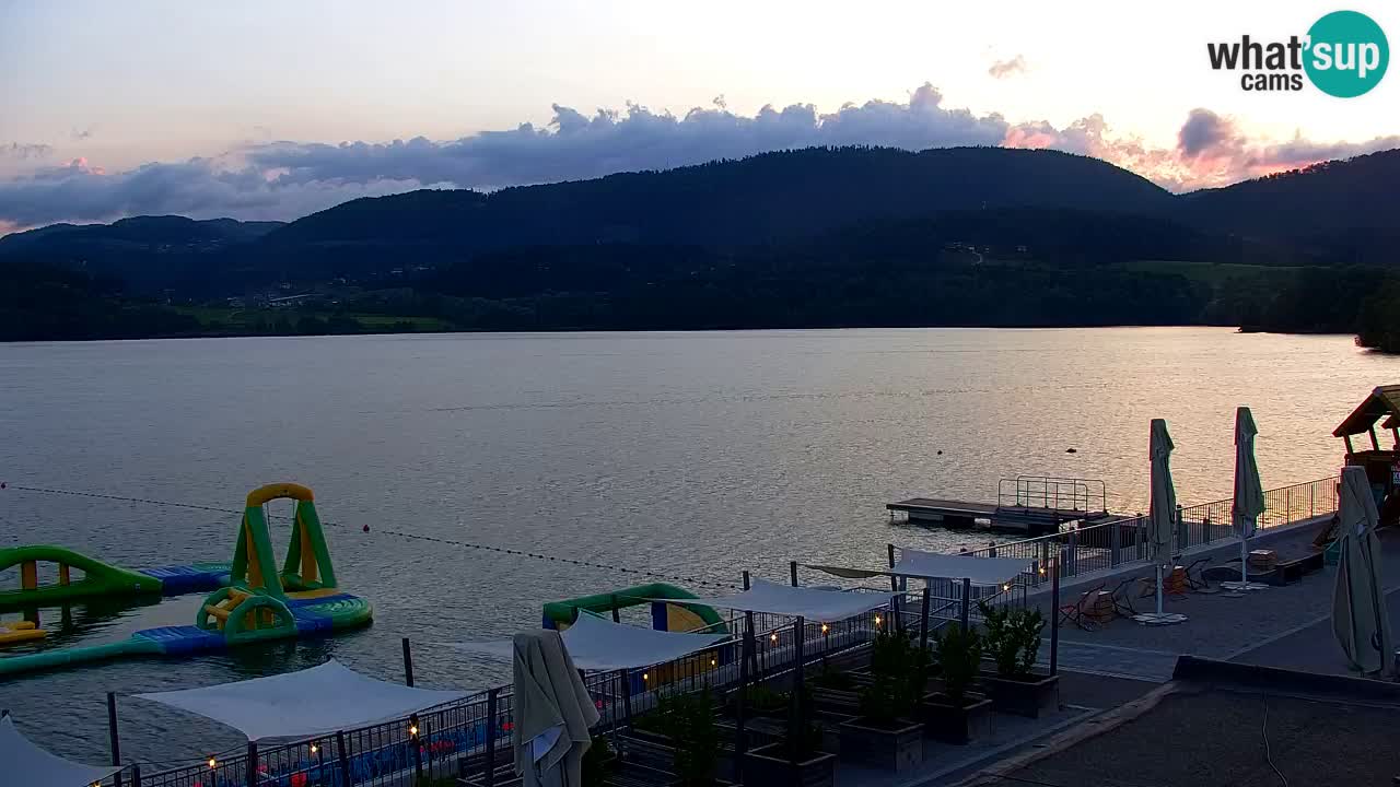 Webcam lago Velenje – Vista en directo desde Velenje Beach