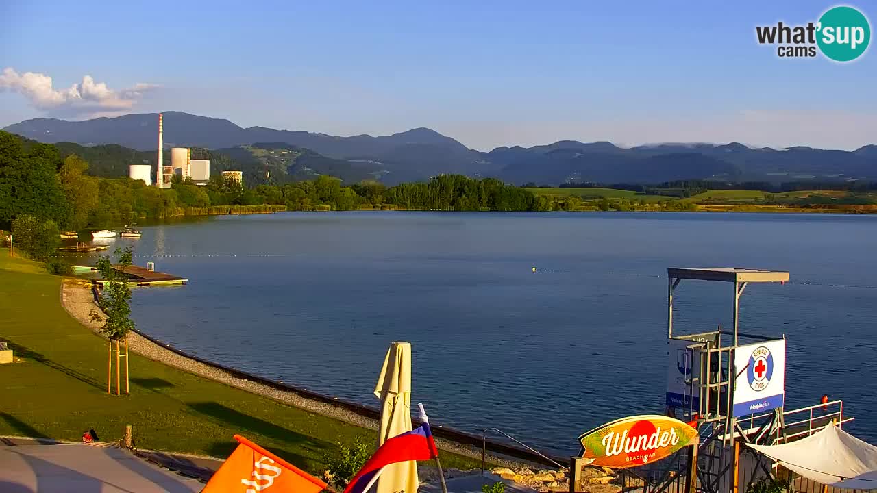Velenje Lake Webcam – Live from Velenje Beach
