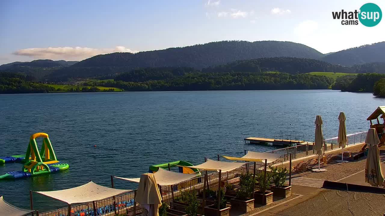 Webcam lac de Velenje – Vue en direct depuis Velenje Beach