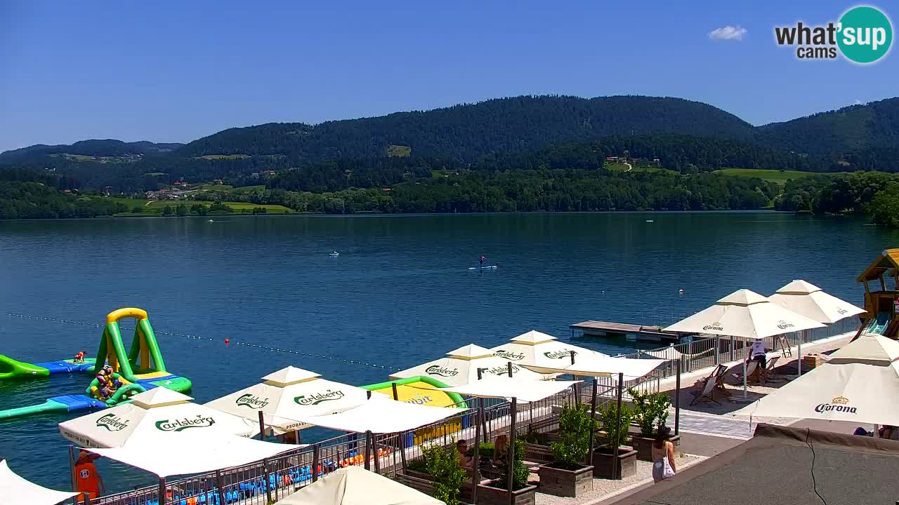 Webcam Lago di Velenje – Spiaggia di Velenje in diretta