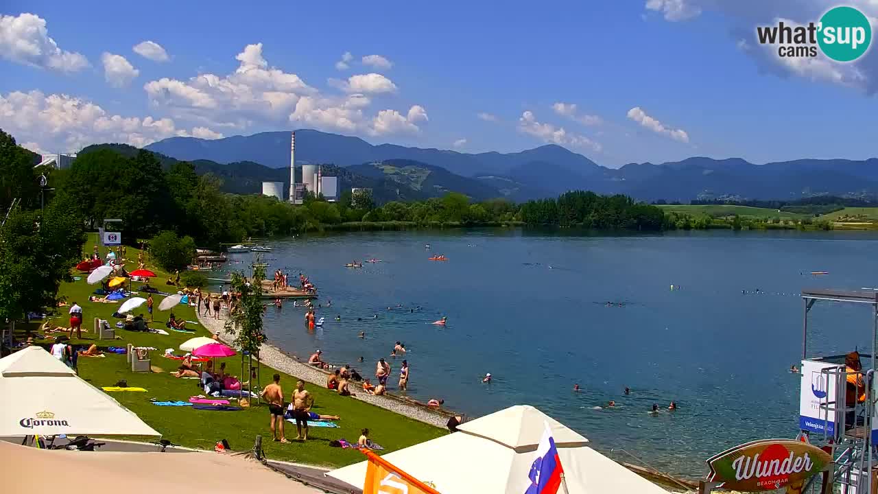 Velenje Lake Webcam – Live from Velenje Beach
