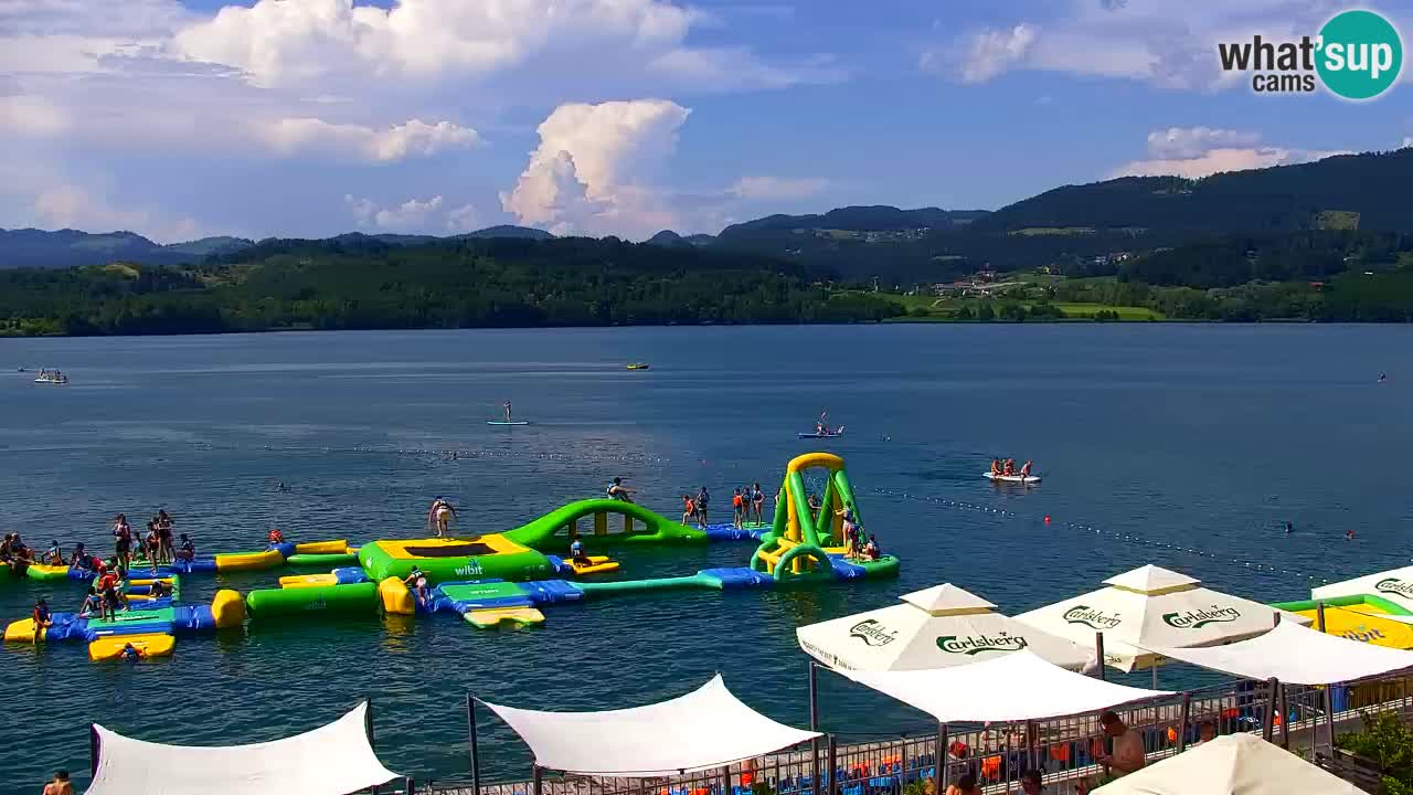 Webcam Lago di Velenje – Spiaggia di Velenje in diretta