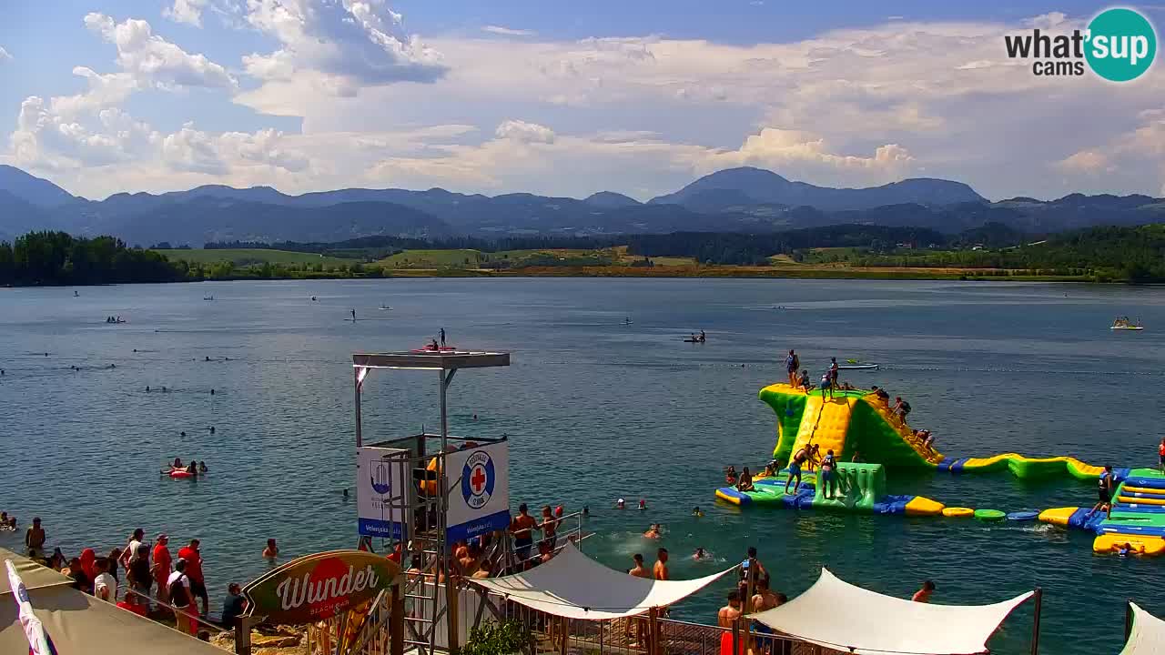 Webcam Lago di Velenje – Spiaggia di Velenje in diretta