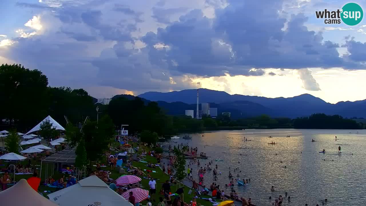Webcam lac de Velenje – Vue en direct depuis Velenje Beach