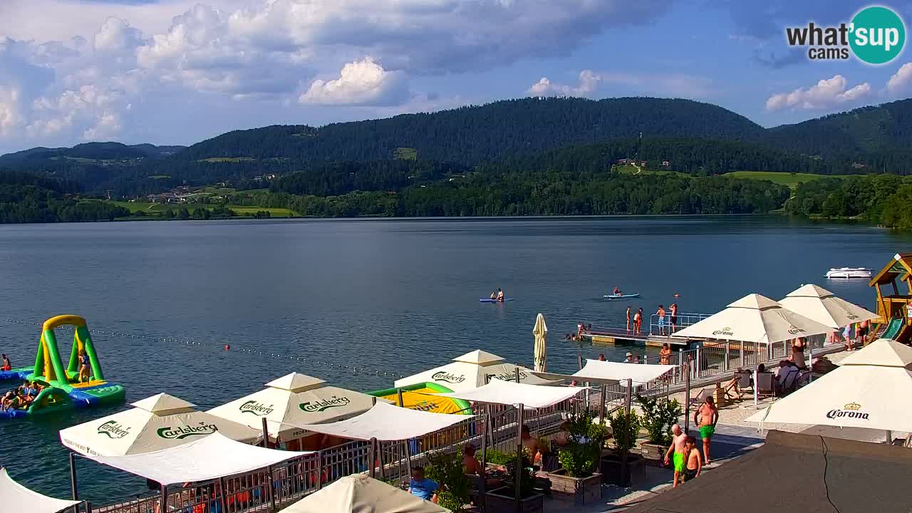 Webcam lago Velenje – Vista en directo desde Velenje Beach
