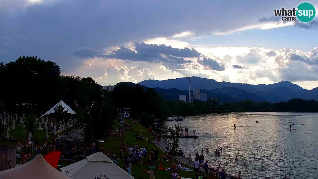Webcam Lago di Velenje – Spiaggia di Velenje in diretta