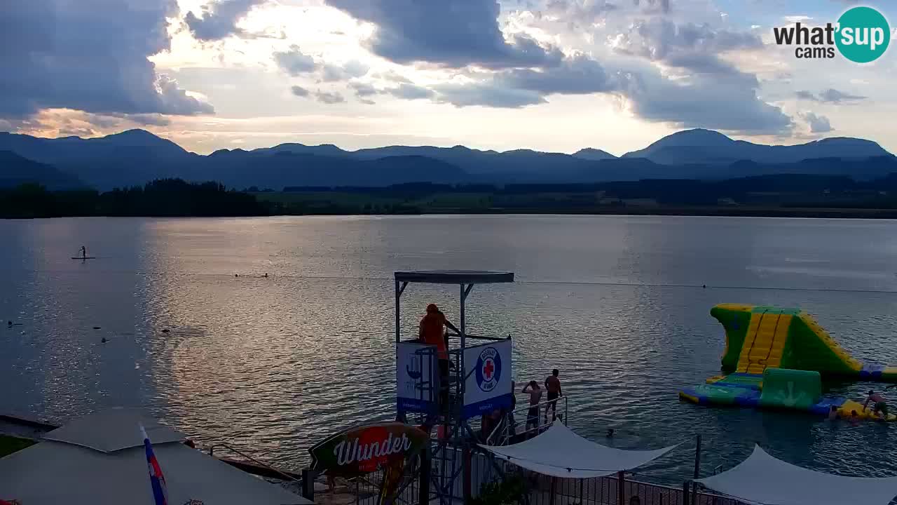 Webcam lac de Velenje – Vue en direct depuis Velenje Beach