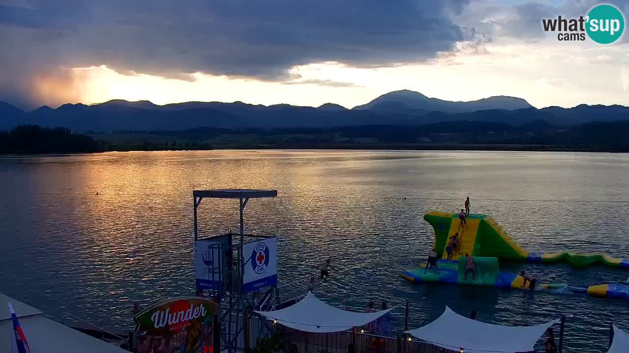 Webcam Lago di Velenje – Spiaggia di Velenje in diretta