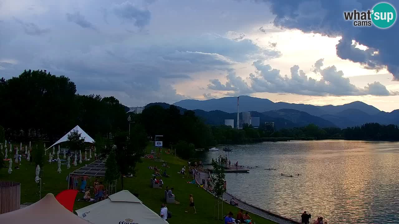 Webcam Lago di Velenje – Spiaggia di Velenje in diretta