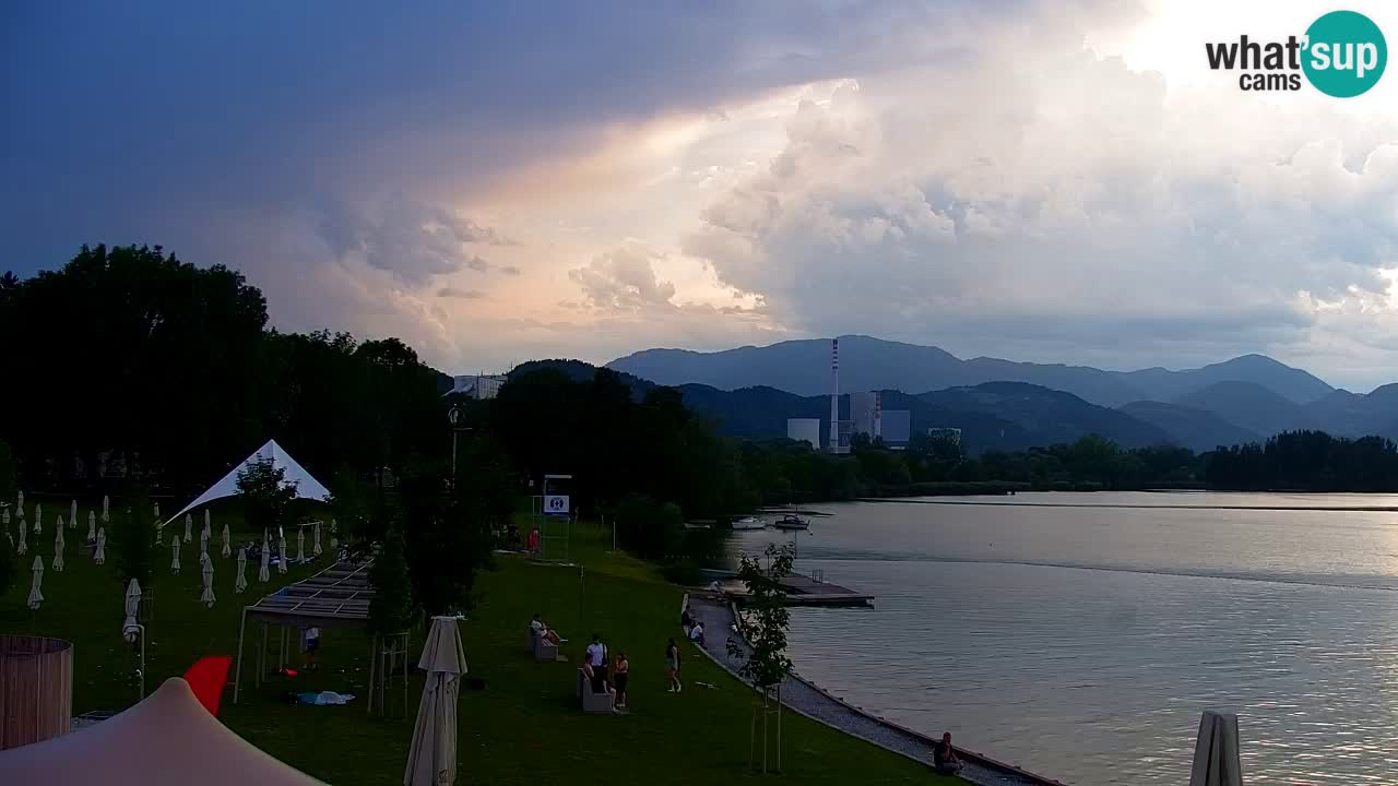 Webcam Lago di Velenje – Spiaggia di Velenje in diretta