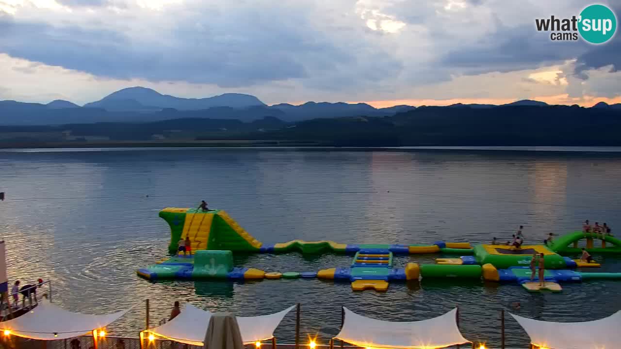 Webcam Lago di Velenje – Spiaggia di Velenje in diretta