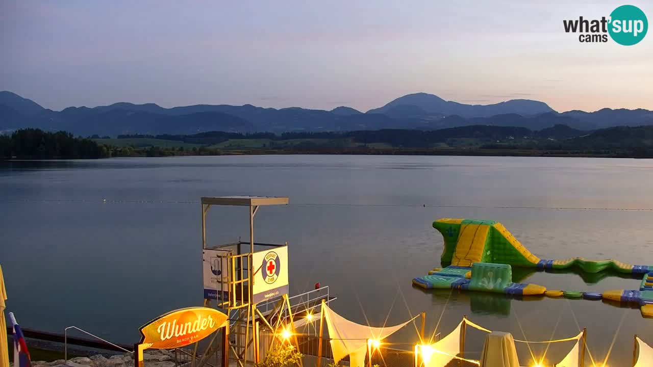 Web kamera Velenjsko jezero – Plaža Velenje uživo