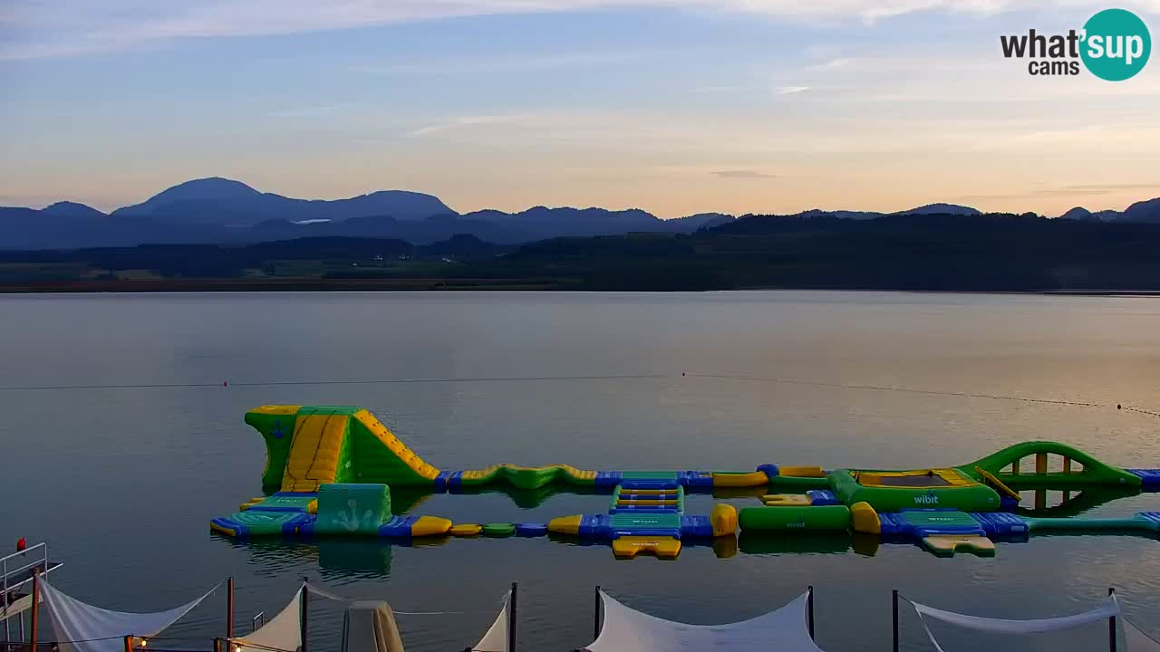 Webcam Lago di Velenje – Spiaggia di Velenje in diretta