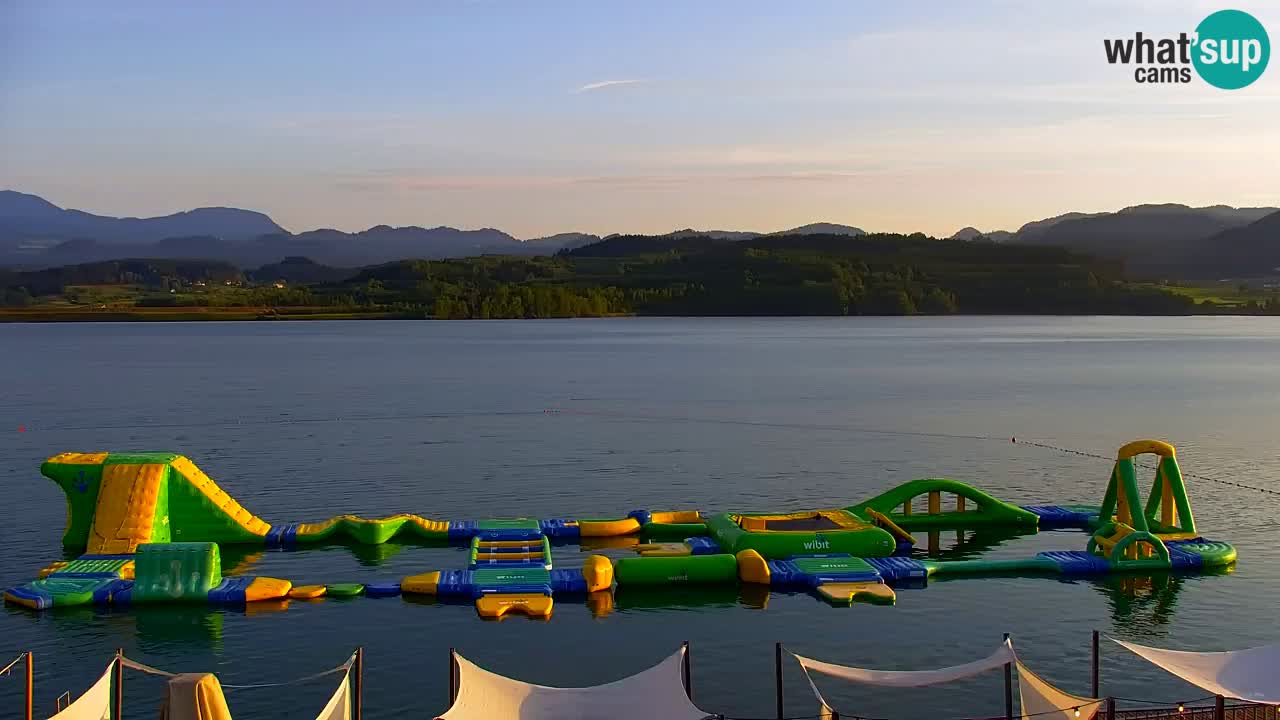 Webcam Lago di Velenje – Spiaggia di Velenje in diretta