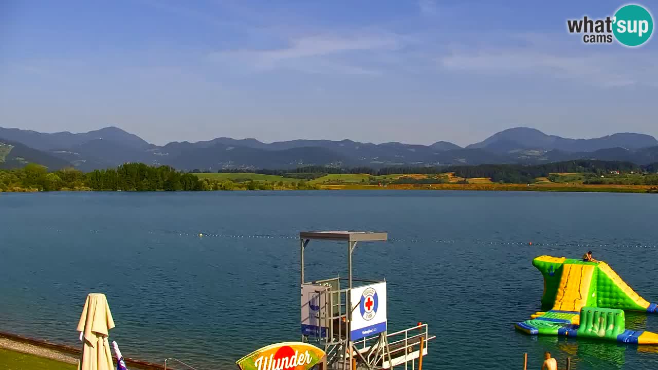 Web kamera Velenjsko jezero – Plaža Velenje uživo